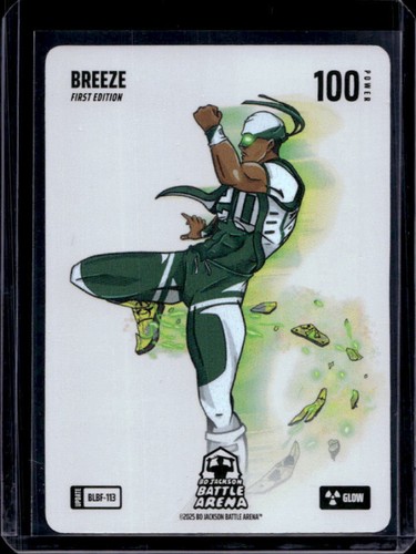 2025 Bo Jackson Battle Arena Update 1st Edition Breeze Glow #BLBF-113