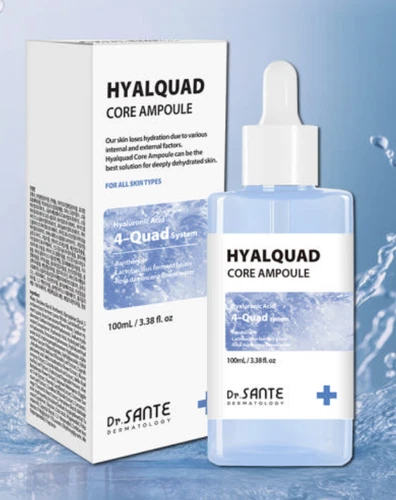 Dr.Sante Hyalquad Core Ampoule 100ml Moisturizing K-Beauty