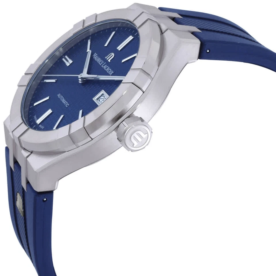Maurice Lacroix Aikon Automatic Blue Dial Men's Watch AI6008-SS000-430-4 - Image 2 of 3