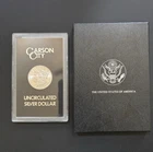 1884-CC Carson City Morgan Silver Dollar GSA Holder w/ Box & COA UNC BU