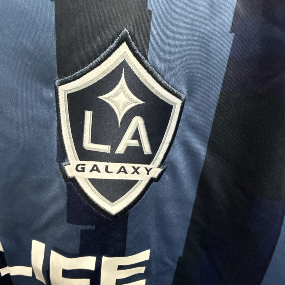 Camiseta deportiva azul Adidas visitante de fútbol Los Angeles Galaxy 2019/20 talla 2XL usada Foto 2 de 4