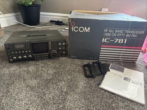 ICOM IC-781 Ham Radio Transceiver With Antenna Tuner