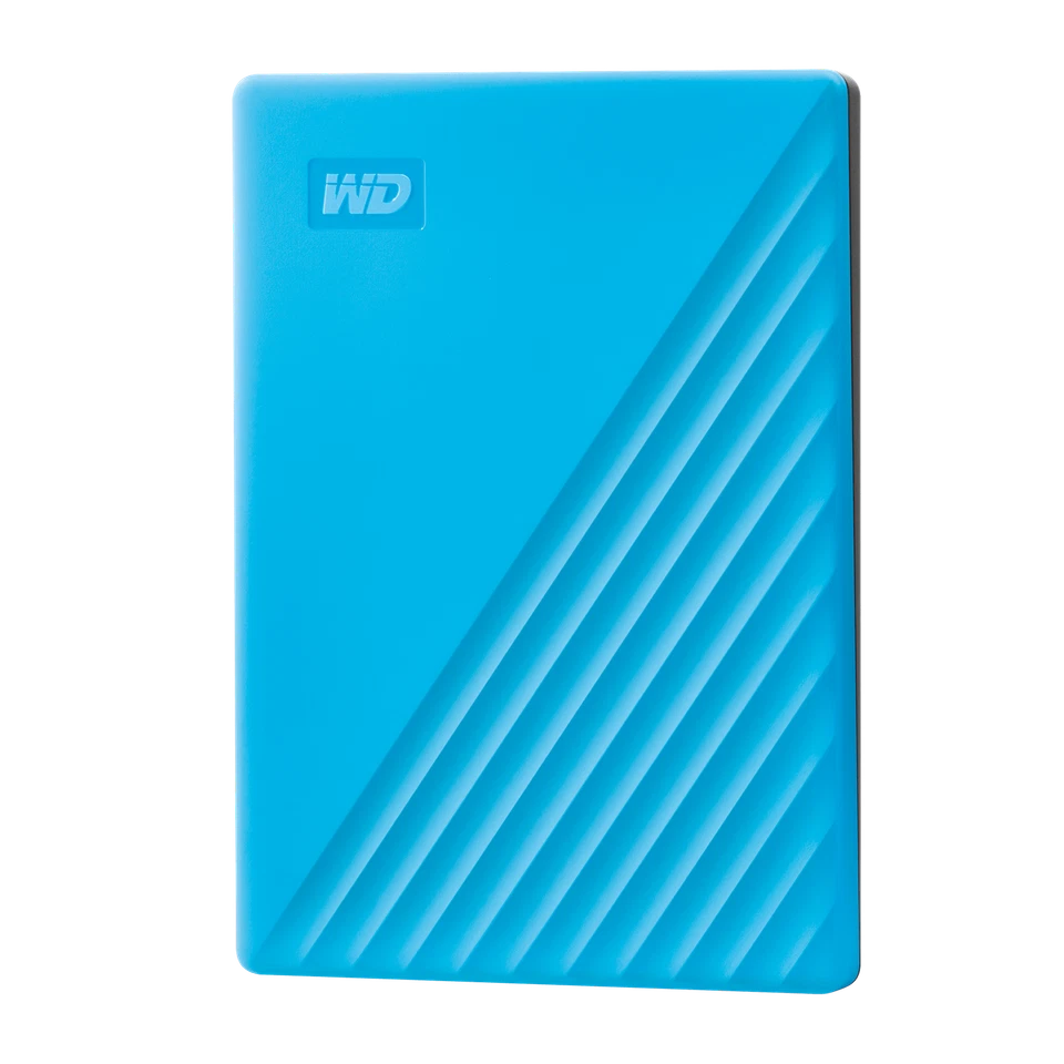 Recertified 2TB My Passport Portable Hard Drive HDD, Sky - RWDBYVG0020BBL-WESN