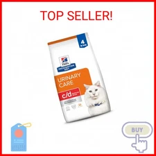 Hill's Prescription Diet c/d Multicare Stress Urinary Care with Chicken Dry Cat 