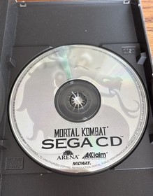 Mortal Kombat (Sega CD, 1993) With Manual NOT TESTED