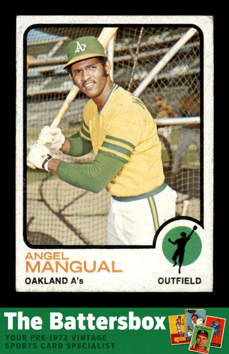 1973 Topps #625 Angel Mangual   VG/VGEX X3785457