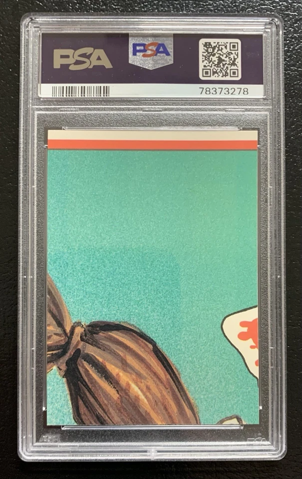 1985 Garbage Pail Kids OS2 Brutal Bridget 56b PSA 9 MINT-RARE GLOSSY TESSIE! TWT - Image 2 of 4