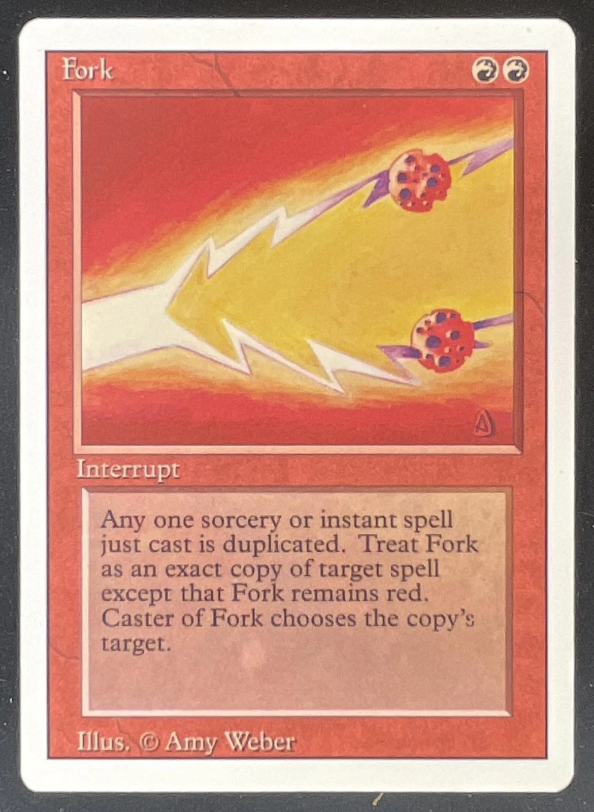 1993 Magic: The Gathering Unlimited #NNO Fork