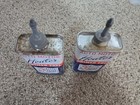1940'-50's Rare Vintage AUTO MOTOR HEATER PRIMER FUEL CANS new SHELF WARE  — photo 2