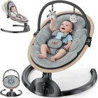 Portable Infant Swing Bluetooth Remote 5 Speed Black