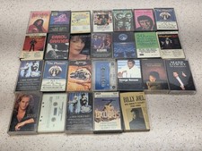 Lot Of 26 Vintage Cassete Tapes Mixed Artists