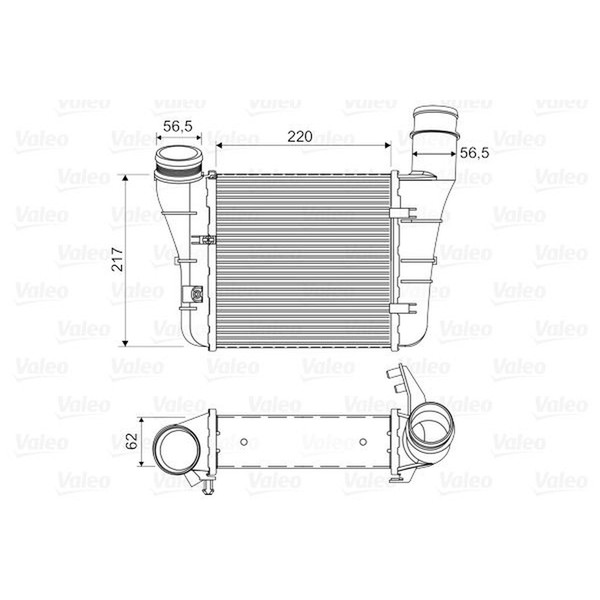 Valeo 818669 LadeluftküHler-image