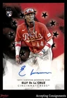 2024 Topps Baseball Stars Autograph Black Elly De La Cruz Rookie RC AUTO 045/199