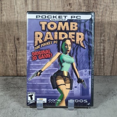 Pocket PC Tomb Raider Original 3D Game Core Design Eidos NEW SEALED