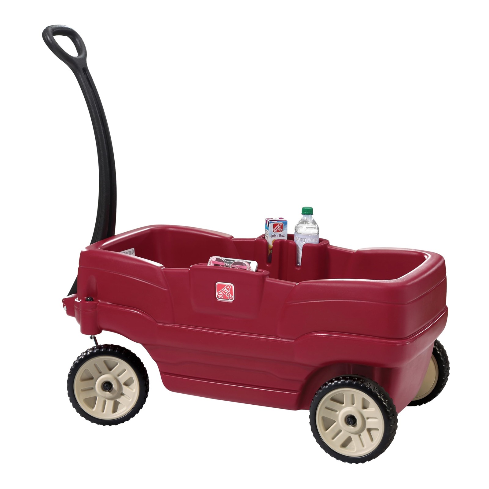 Kids Ride On Wagon 75 lb Capacity 39 H x 41 W 20 D Red 5-5 S