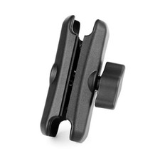 Aluminum Double Socket Medium Arm - Fits All Standard 1''/25MM Ball Adapters