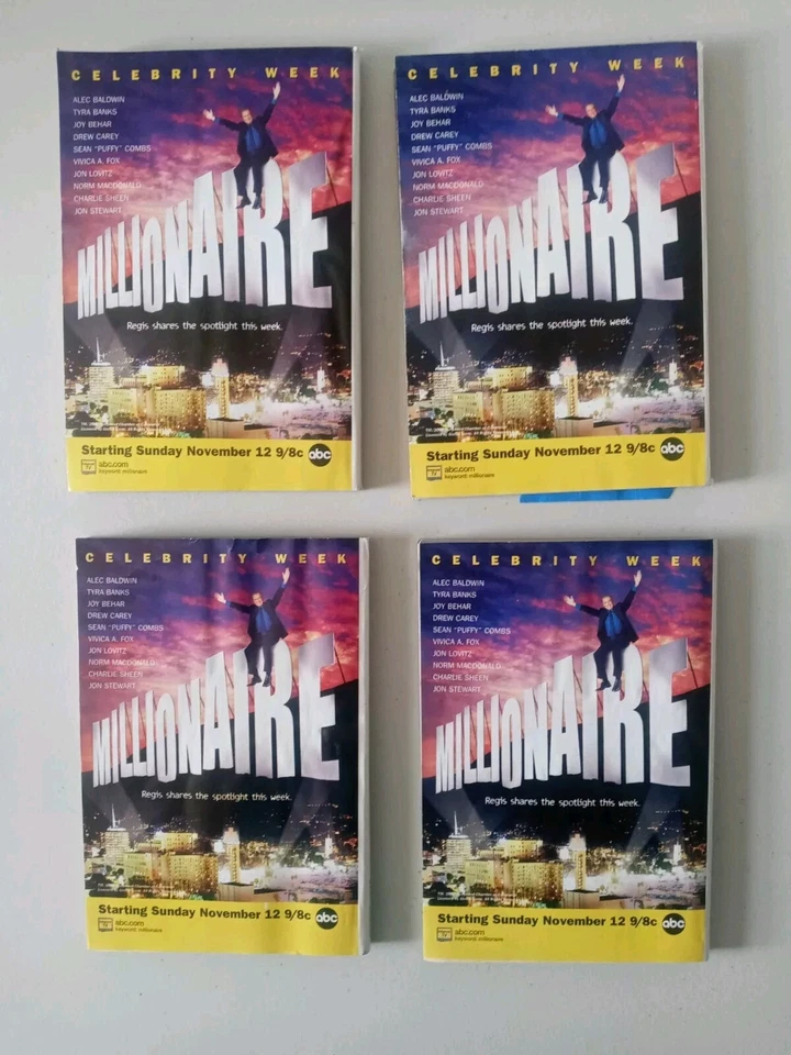 Vtg. Beatles TV Guide Complete Set of 4 John George Ringo Paul Nov 11-17, 2000 - Image 2 of 2