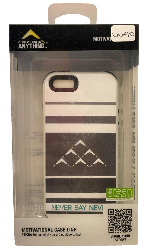 Funda Serie Trident Motivate para Apple iPhone 5/5S/SE - Nunca digas nunca Foto 4 de 4