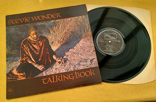 STEVIE WONDER ' TALKING BOOK "SUPER ORIG UK MOTOWN LP EARLIEST GRAMOPHONE LABELS