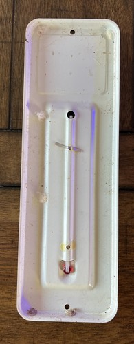 Hixton Wisconsin SEGUIN LUMBER & HARDWARE Advertising Thermometer ALMA CENTER - Picture 5 of 5