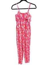 Gymboree Romper Girls size 14 Sunwashed Days Pink Adjustable Straps One Piece