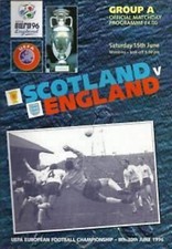 * EUROPEAN CHAMPIONSHIPS 1996 (EURO 96) PROGRAMMES - CHOOSE FROM LIST *