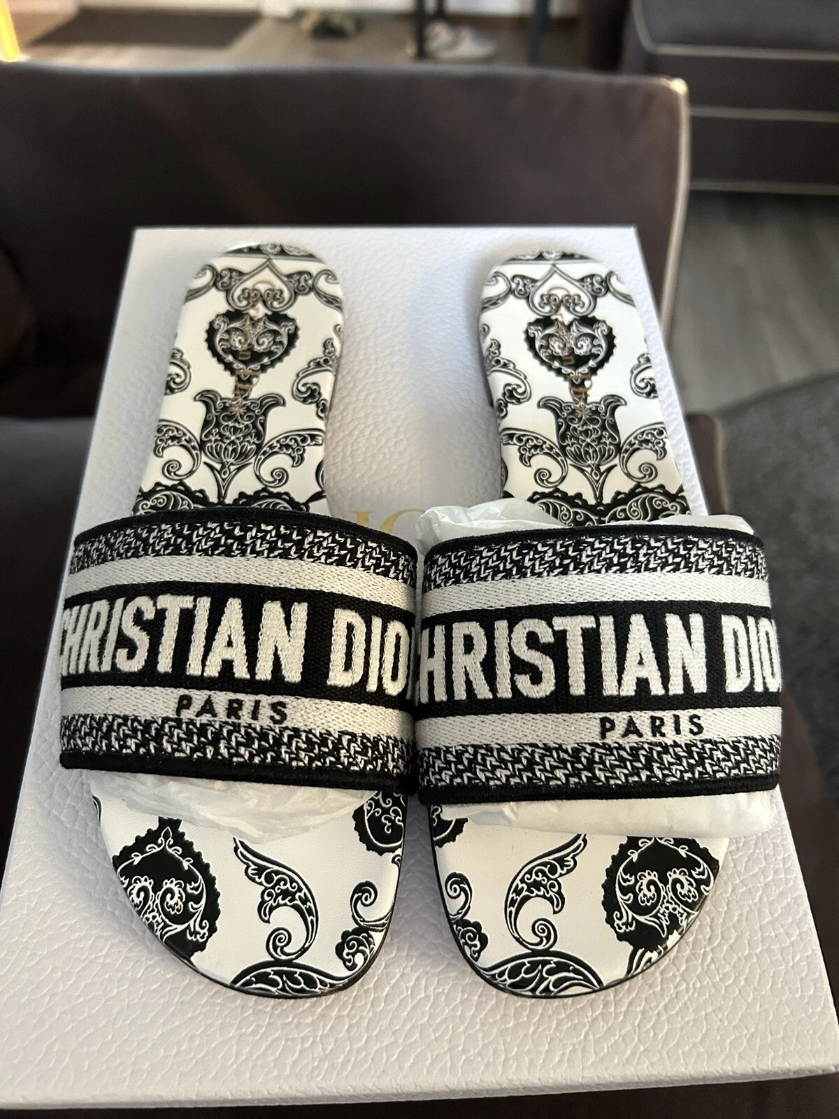 Dior Slides authentiques taille 39