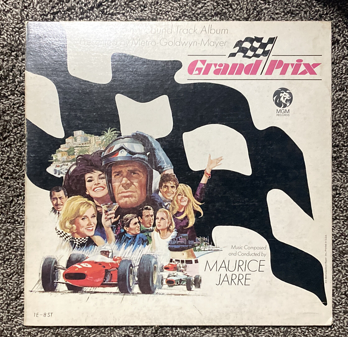 ミュージック MusicDVD Original Soundtrack Album GRAND PRIX (MGM) MAURICE JARR 1E