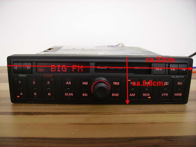 Audi concert blaupunkt