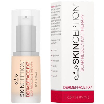 Dermefface FX7 by Skinception   Scar Reduction for Acne, Burns & Surgery Scars