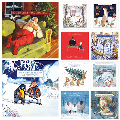 Weihnachtskarte von Museen und Galerien 16 cm x 16 cm - Design wählbar