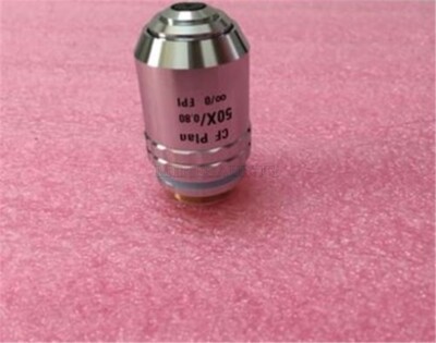 Used 1Pc Metallographic Nikon Microscope Objective 50X/0.80 Cf Plan Tested sc