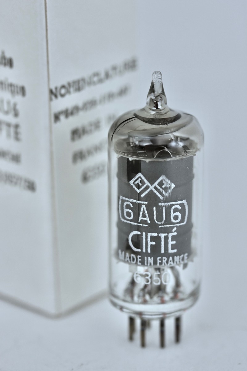 NOS 6AU6 EF94 LOW-NOISE CIFTE FRANCE Tube for McINTOSH MR Sony