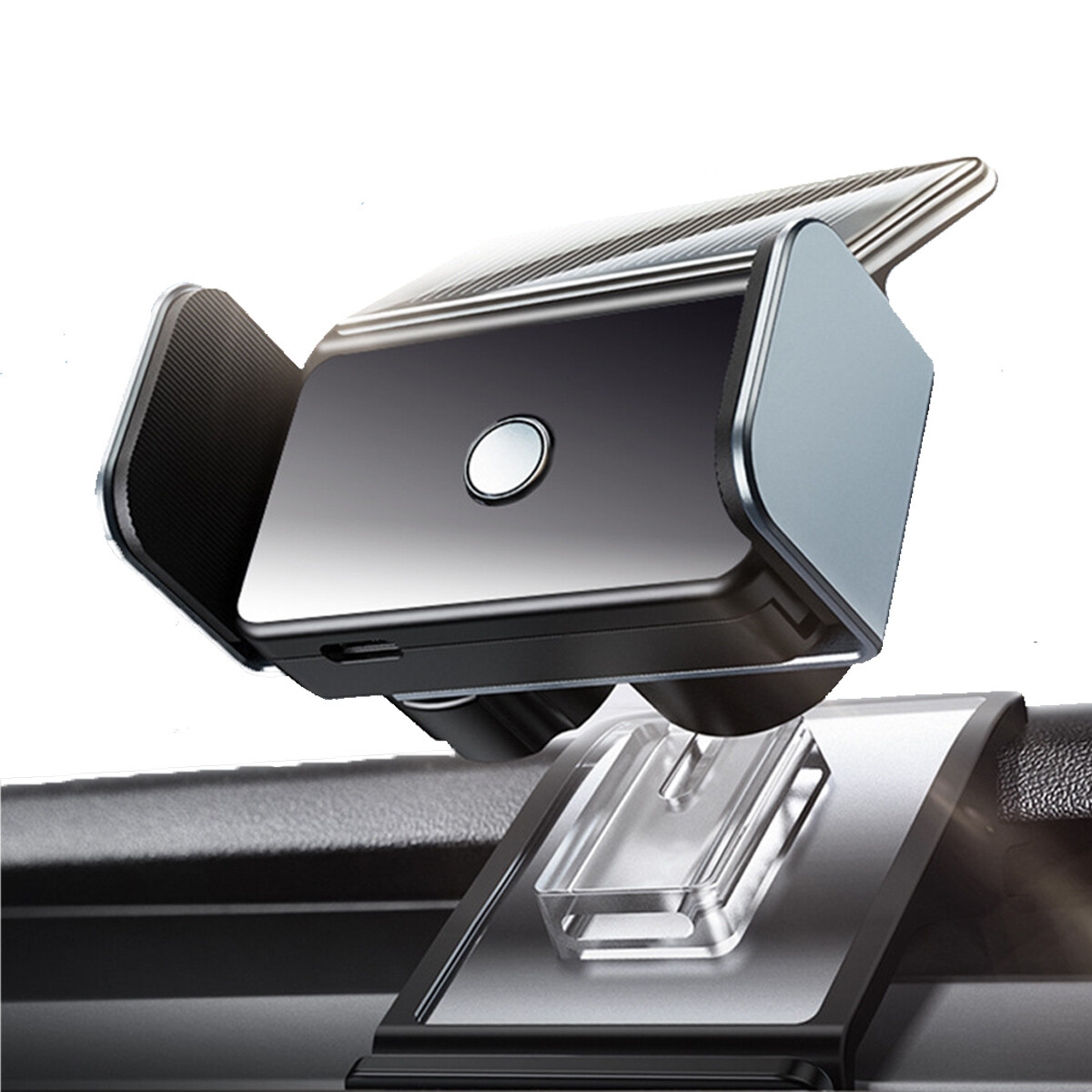 Solar Electric Mount Phone Holder Mobile Phone Stand for 2022 Tesla Model 3/Y