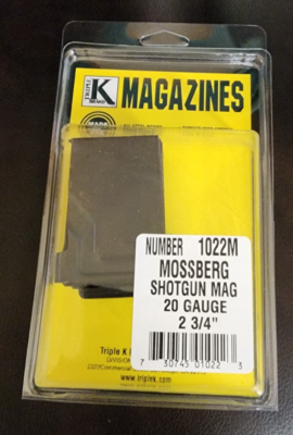 Mossberg 20 ga 2-3/4” 185 185D 185DA 185K 18KB 18KC 18KD Triple K