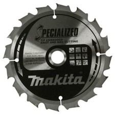 Image of Makita SPECIALIZED Knot and Nail Cutting Saw Blade 190mm 40T 30mm