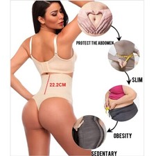 Fajas Body Shaper Bodysuit Girdle Thong Panty US