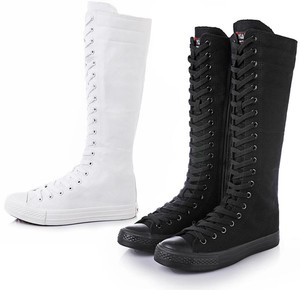 womens knee high sneakers