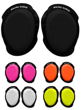 COPPIA SAPONETTE OPACO PER TUTA DA MOTO PISTA RACING 6 COLORI DISPONIBILI