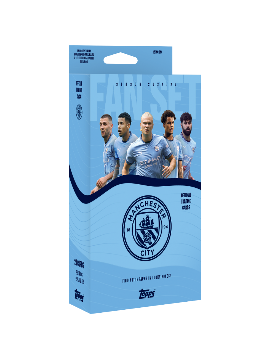 記念グッズ Topps Manchester City Fan Set 23/24 Topps Manchester City Fan Set 23/24