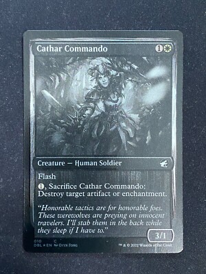 Cathar Commando SILBERBILDSCHIRMFOLIE - Innistrad Doppelfunktion (Magic/MTG)