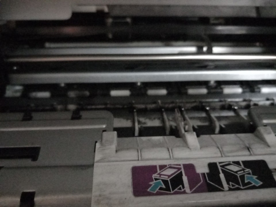 HP Deskjet 3630 AllinOne Inkjet Printer Turns on But Ink has leaked