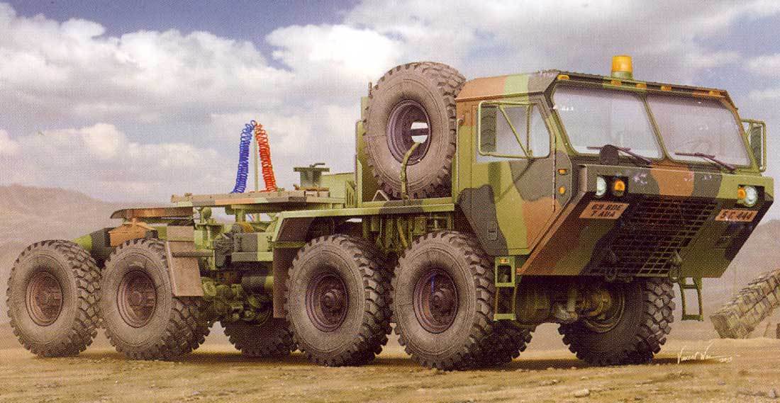 Trumpeter HEMTT M983 Tractor Transporter 1:35 Tractor For MIM-104 / MGM-31