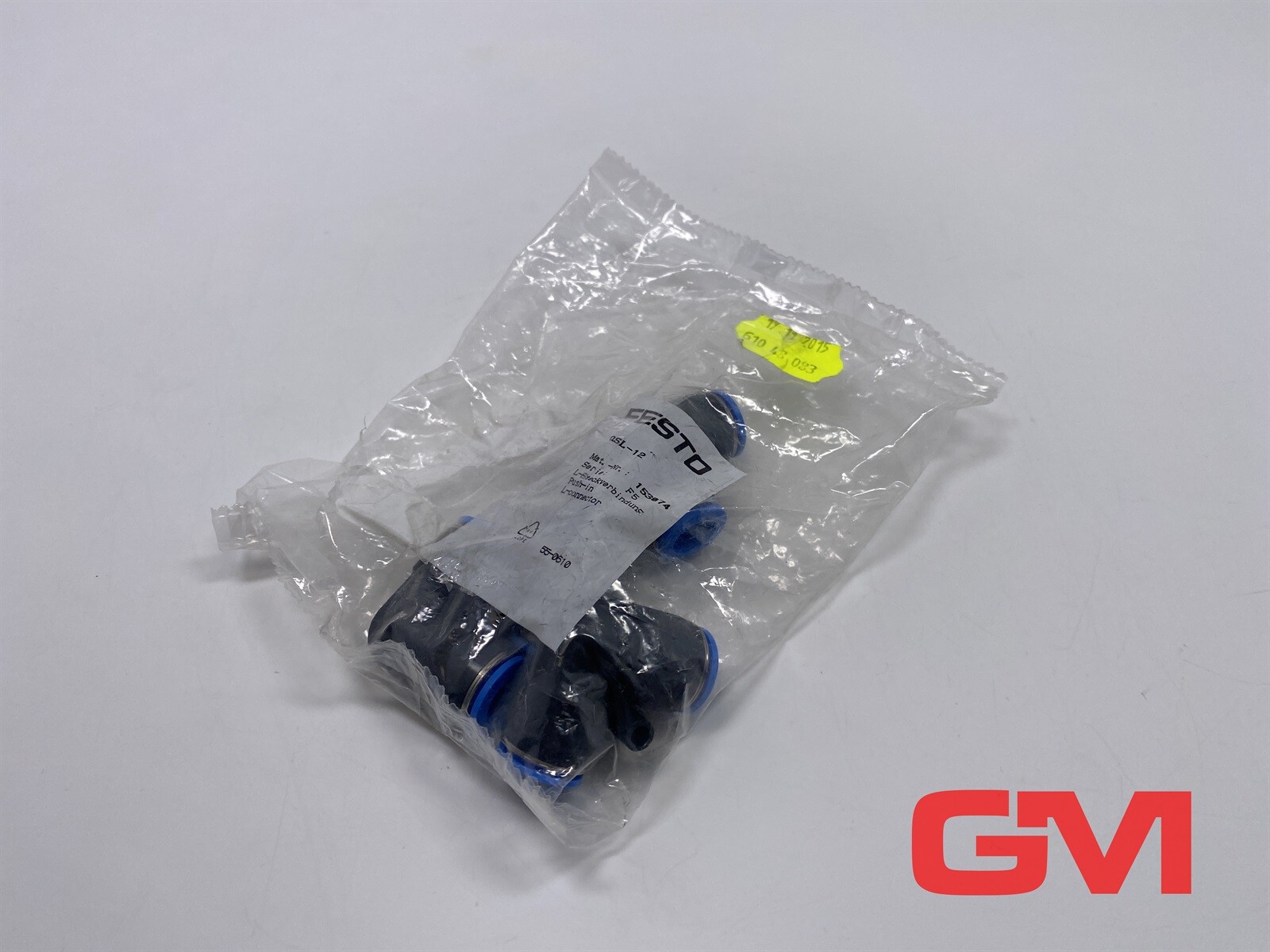 VE 4X Festo L-Connector QSL-12 Push-In L-Connector 153074 Pneumatics