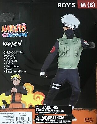  InSpirit Designs Kids Naruto Costume Kakashi & Sakura Halloween  Child Dress Up (Naruto Costume, Large) : Toys & Games