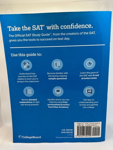 SAT Study Guide 2020 Edition - Picture 2 of 6