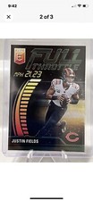 2023 Donruss Elite Football Full Throttle Insert Justin Fields
