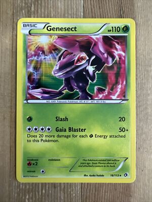 GENESECT 16/113 Legendary Treasures rare HOLO Pokemon card VLP | eBay