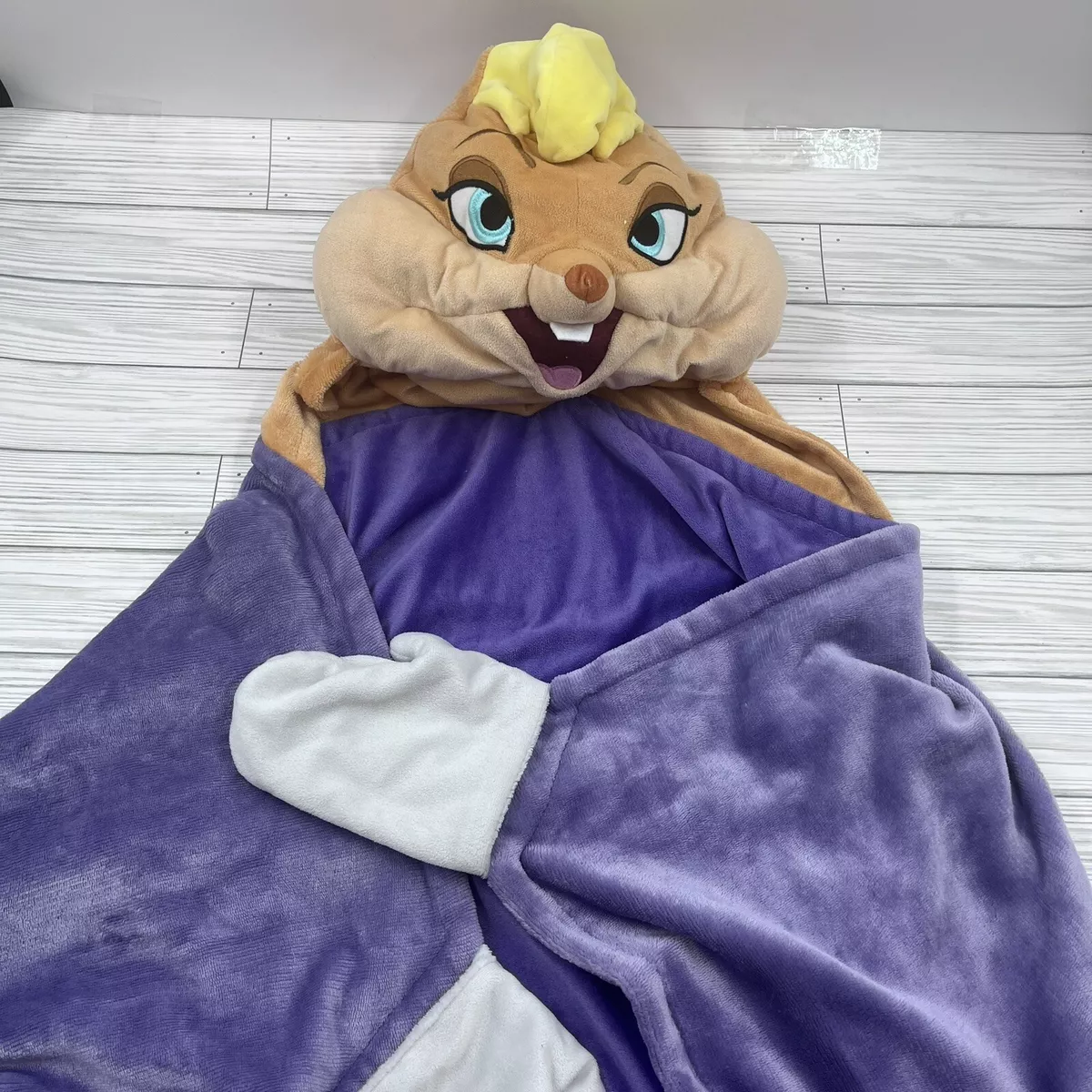 Plush hooded throw sale