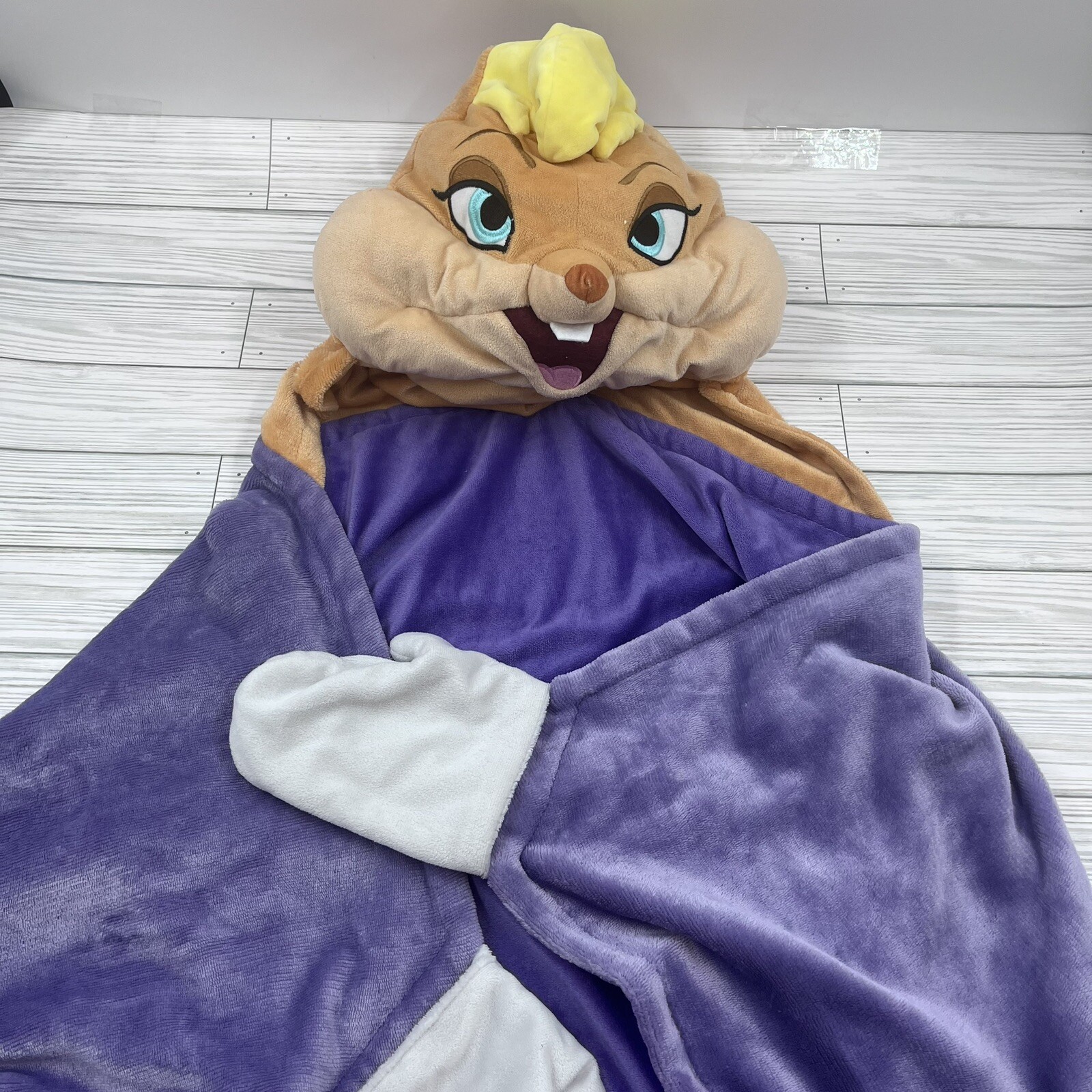 Space Jam Lola Bunny Hooded Throw Blanket Plush 32”x4… Gem